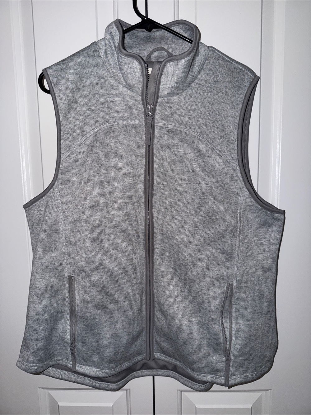 Maurices Gray Zip-Up Vest